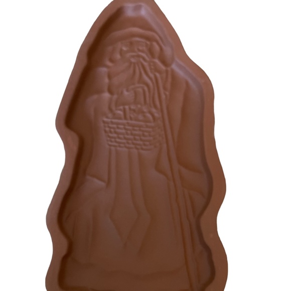 1993 Longaberger  Pottery St. Nick Cookie Mold - Picture 5 of 8